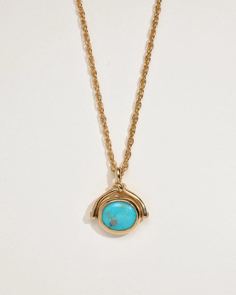 pamela love ネックレス Libra Sign Spinner Pendant Necklace - Pamela Love