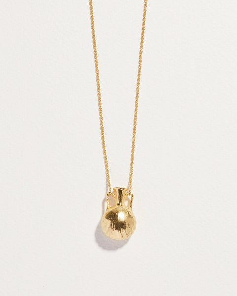 gold vessel pendant