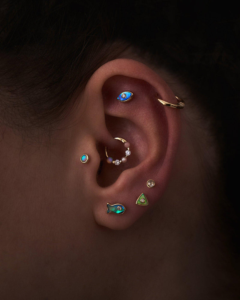 stud earrings by pamela love