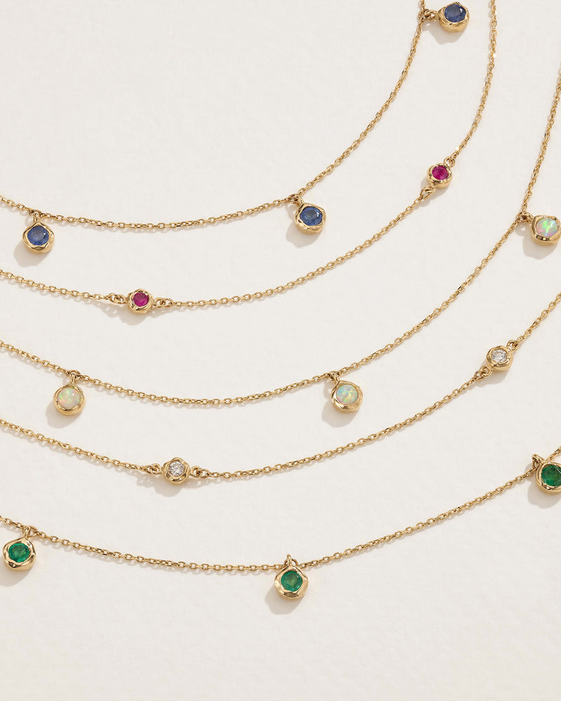 Ruby Station Necklace Pamela Love