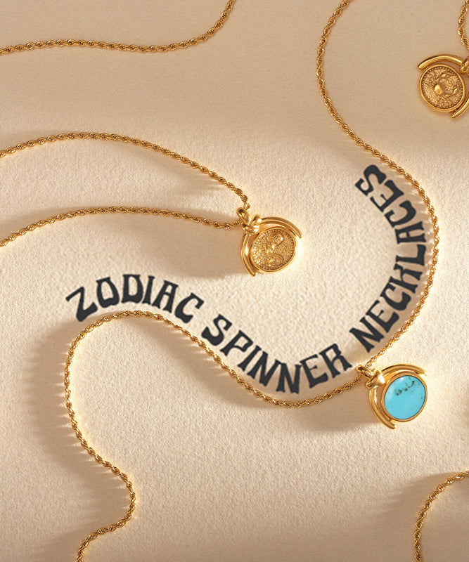 Zodiac Spinner Necklaces