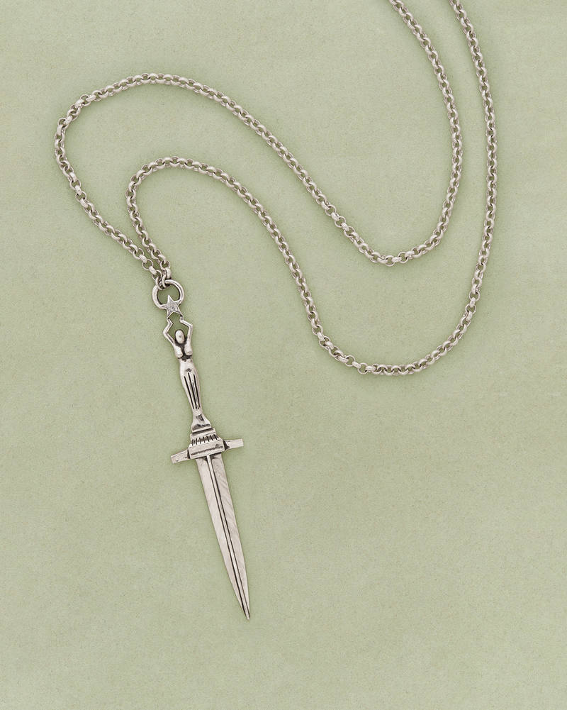 Gothic Knife Dagger Pendant Chokers Necklace Jewelry Gift - Temu