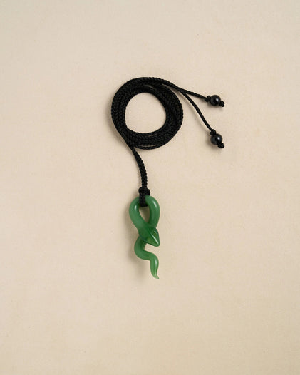 Snake Pendant – PLG-N6-JGN – Pamela Love