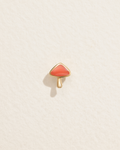 Inlay Mushroom Stud