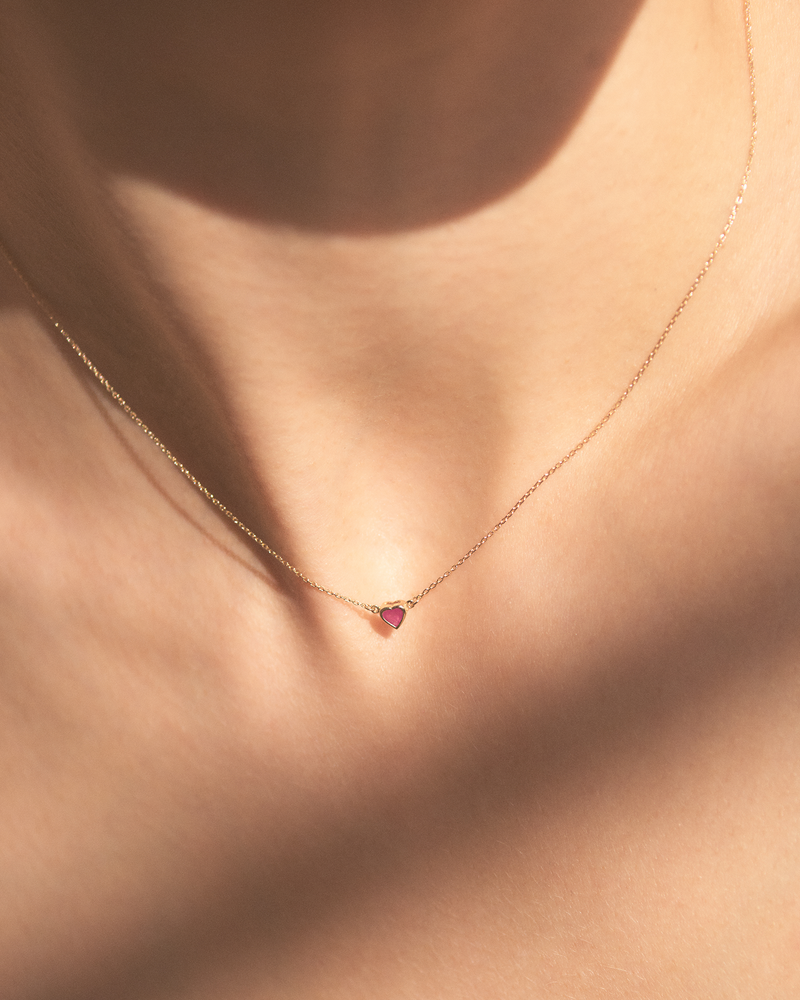 Bezel Heart Pendant Pamela Love