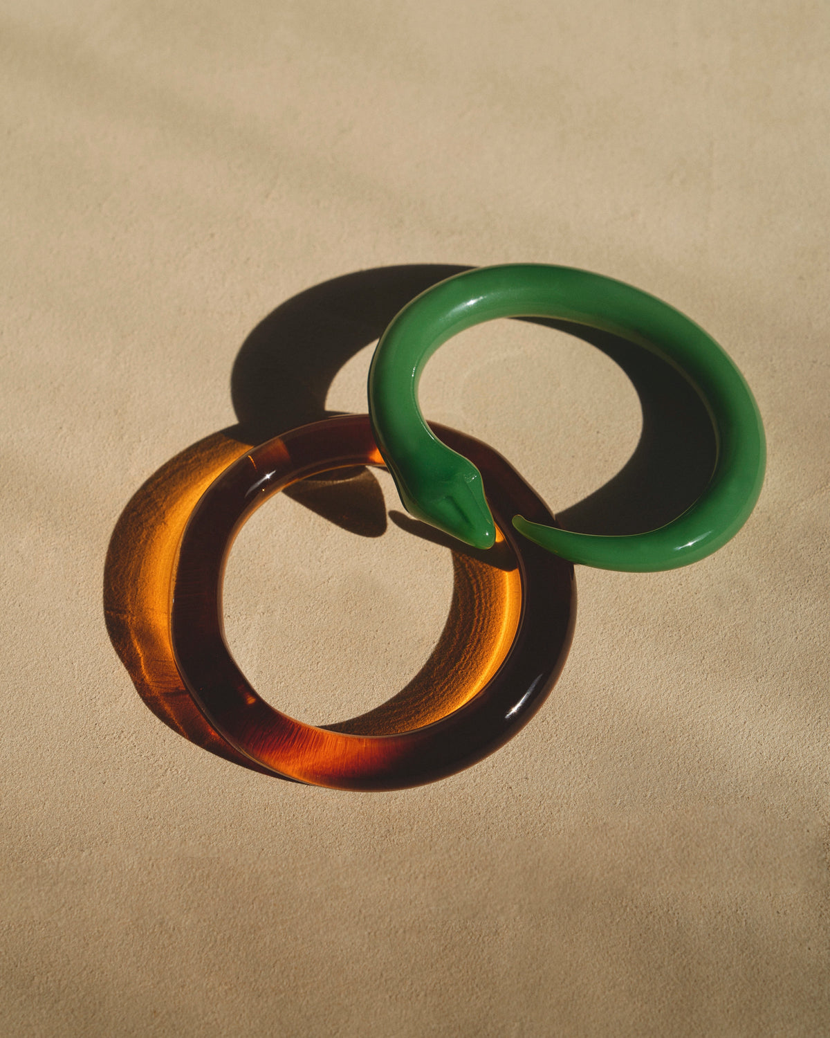 Snake Bangle – PLG-B2-JGN – Pamela Love