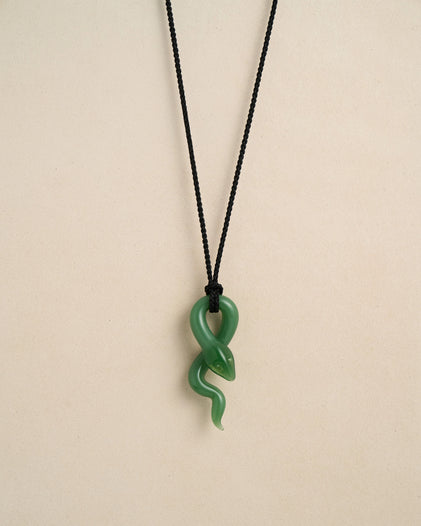 Snake Pendant – PLG-N6-JGN – Pamela Love