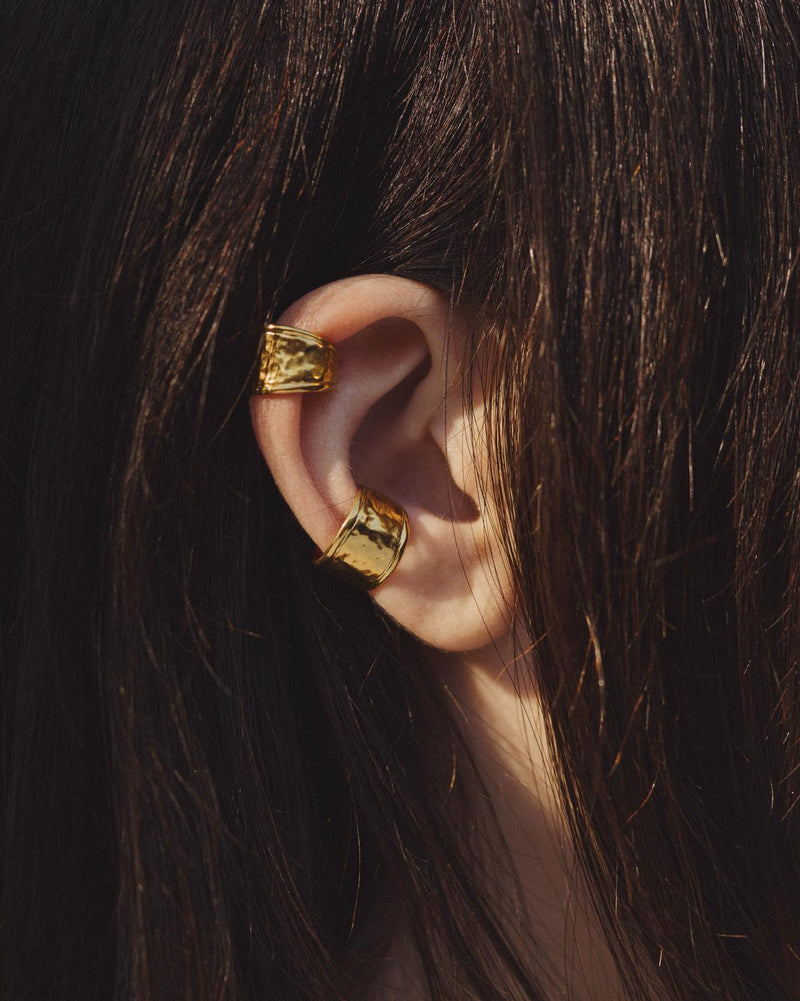 Hammered Ear Cuff