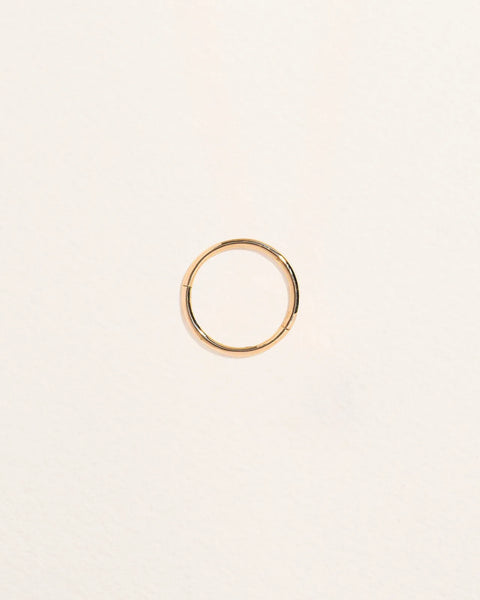 12mm Seamless Clicker by Pamela Love – Piercing in #product_material# (#product_color#).  12mm-seamless-clicker-gold