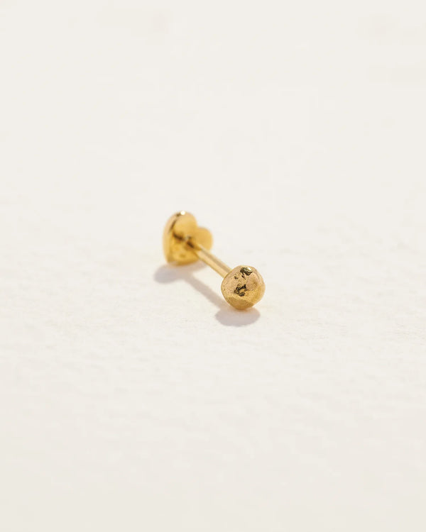 3mm Molten Stud by Pamela Love – Piercing in #product_material# (#product_color#). 
