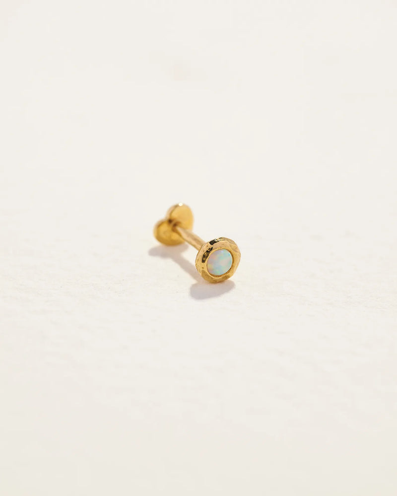 4mm Molten Stud by Pamela Love – Piercing in #product_material# (#product_color#). 