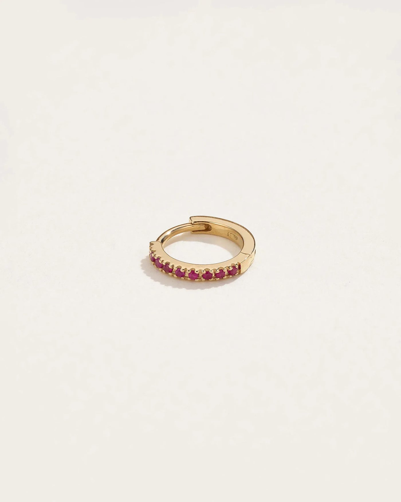 8mm Pavé Huggie – Pamela Love