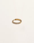 8mm Pavé Huggie