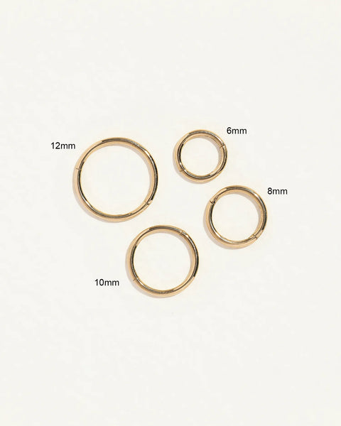 8mm Seamless Clicker by Pamela Love – Piercing in #product_material# (#product_color#).  8mm-seamless-clicker-copy