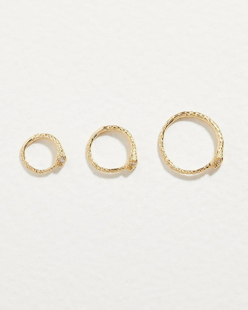 8mm Serpent Clicker by Pamela Love – Piercing in #product_material# (#product_color#). 