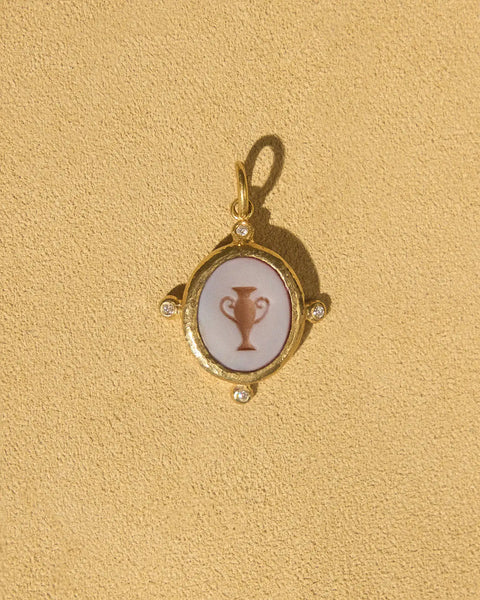 Sardonyx Amphora by Pamela Love – Charm in #product_material# (#product_color#). 