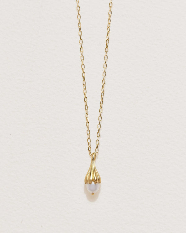 Anemone Pearl Pendant by Pamela Love – Necklaces in #product_material# (#product_color#). 