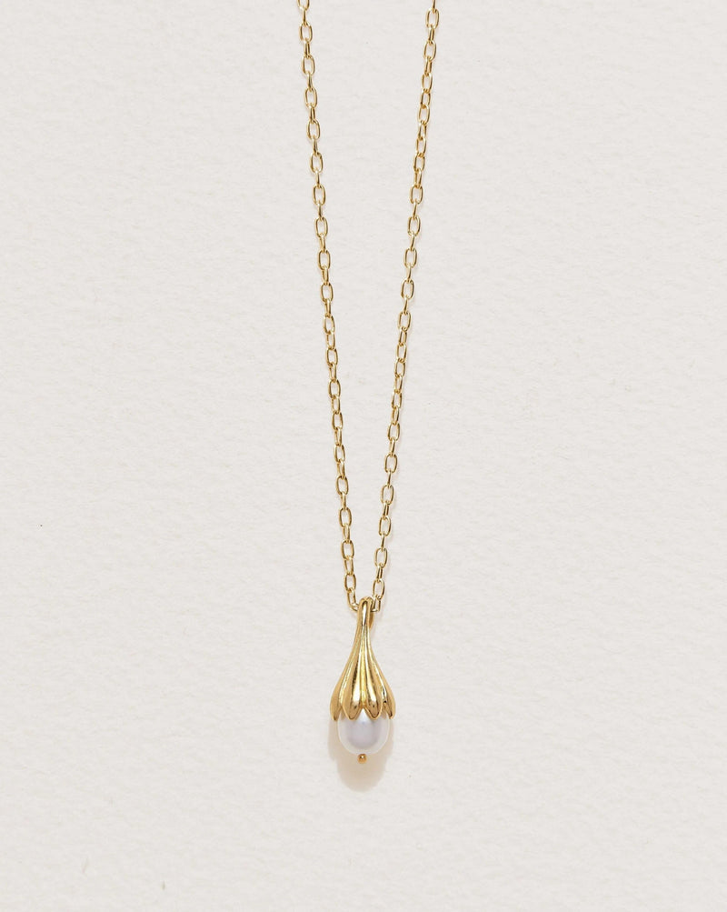 Anemone Pearl Pendant by Pamela Love – Necklaces in #product_material# (#product_color#). 