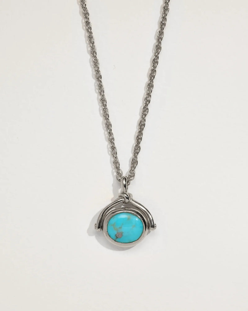 Aquarius Spinner Pendant by Pamela Love – Necklaces in #product_material# (#product_color#). 