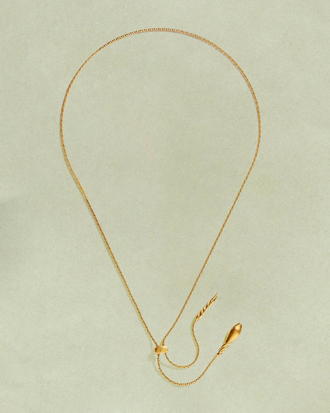 Ariadne Lariat by Pamela Love – Necklaces in #product_material# (#product_color#).  ariadne-lariat