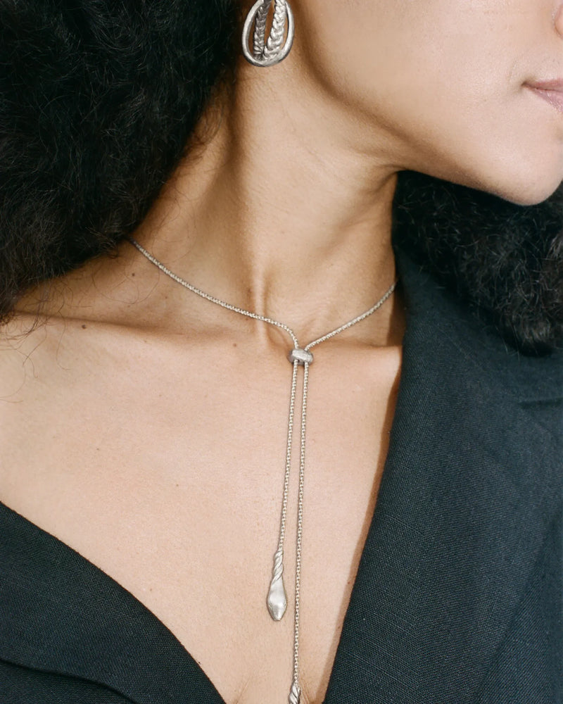 Ariadne Lariat by Pamela Love – Necklaces in #product_material# (#product_color#). 