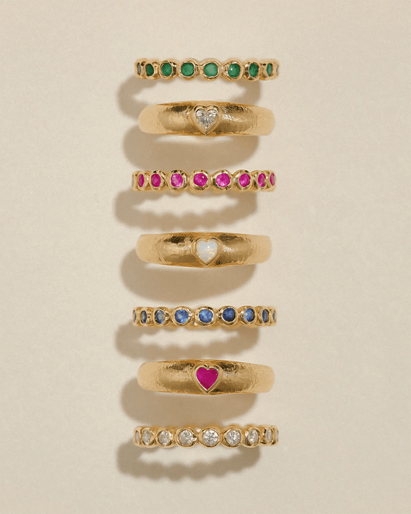 Bezel Heart Ring by Pamela Love – Ring in #product_material# (#product_color#). 