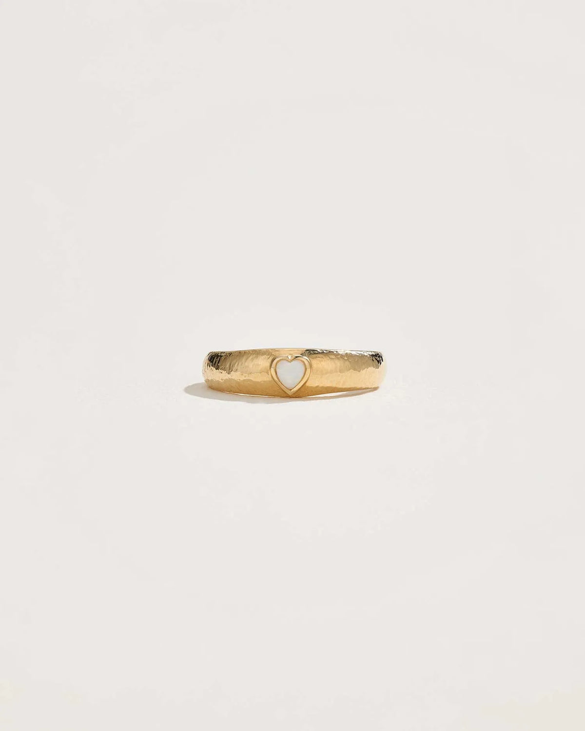 Bezel Heart Ring – Pamela Love