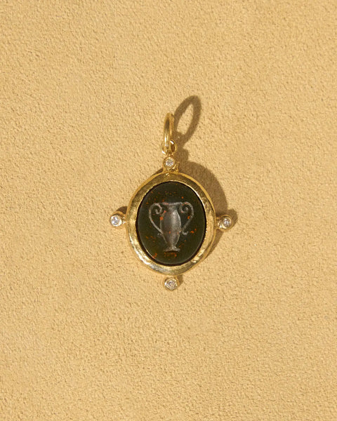 Bloodstone Amphora by Pamela Love – Charm in #product_material# (#product_color#). 