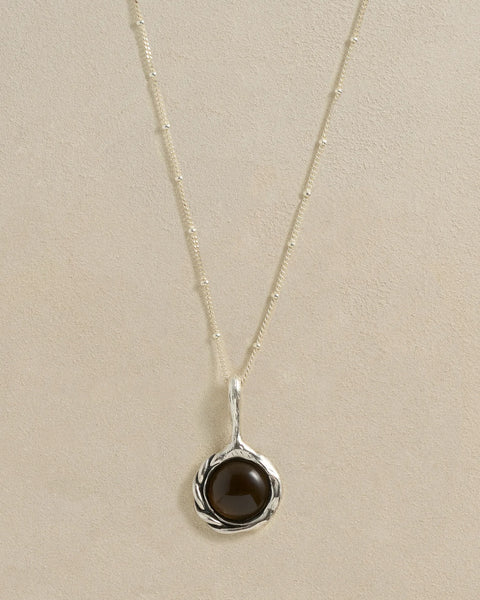 Braided Drop Pendant by Pamela Love – Necklaces in #product_material# (#product_color#). 