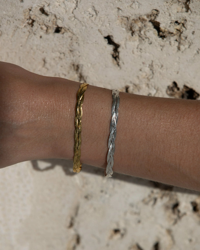 Braided Herringbone Bracelet by Pamela Love – Bracelets in #product_material# (#product_color#). 