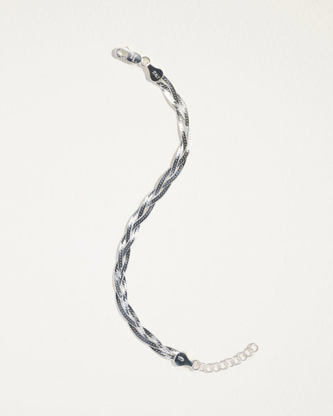 Braided Herringbone Bracelet by Pamela Love – Bracelets in #product_material# (#product_color#). 