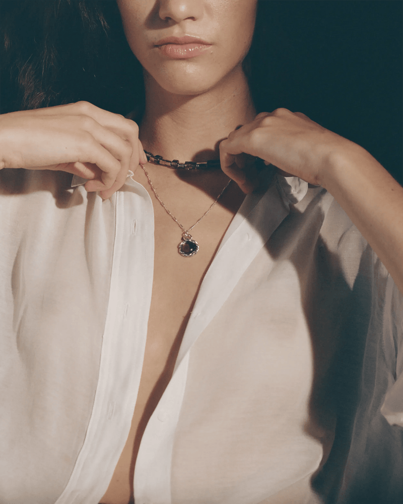 Braided Serpent Pendant by Pamela Love – Necklaces in #product_material# (#product_color#). 