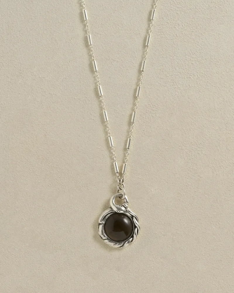 Braided Serpent Pendant by Pamela Love – Necklaces in #product_material# (#product_color#). 