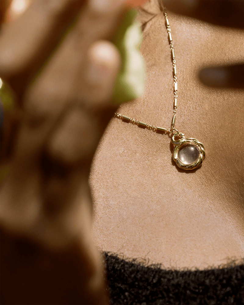 Braided Serpent Pendant by Pamela Love – Necklaces in #product_material# (#product_color#). 