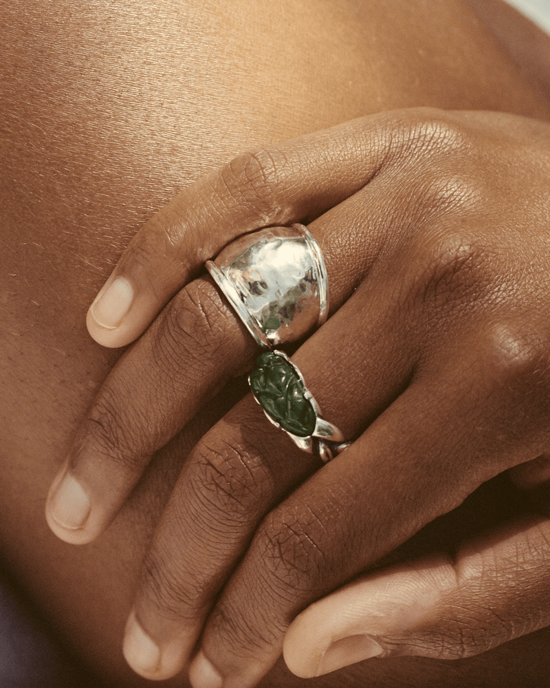 Braided Stone Ring by Pamela Love – Ring in #product_material# (#product_color#). 