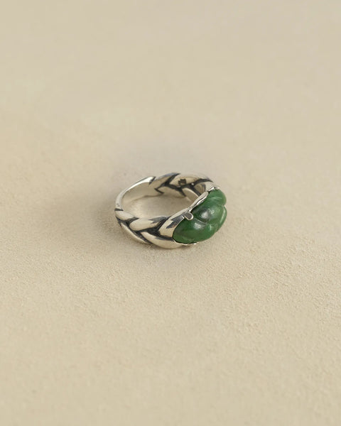 Braided Stone Ring by Pamela Love – Ring in #product_material# (#product_color#). 