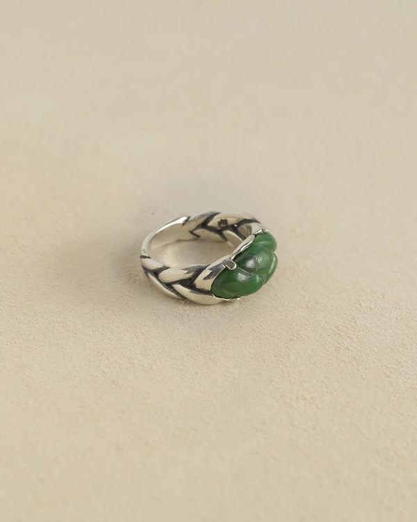 Braided Stone Ring by Pamela Love – Ring in #product_material# (#product_color#). 