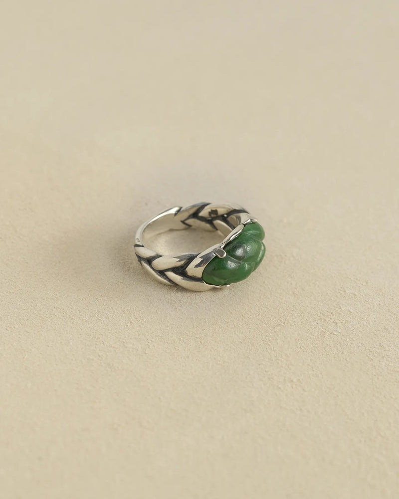 Braided Stone Ring by Pamela Love – Ring in #product_material# (#product_color#). 