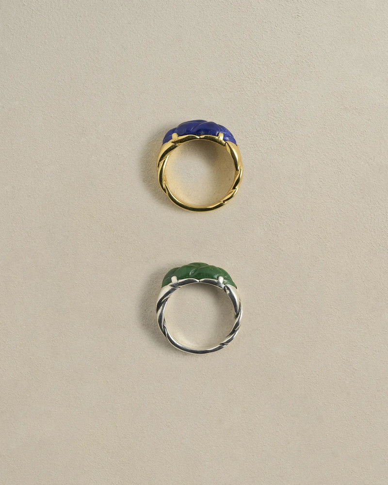 Braided Stone Ring by Pamela Love – Ring in #product_material# (#product_color#). 