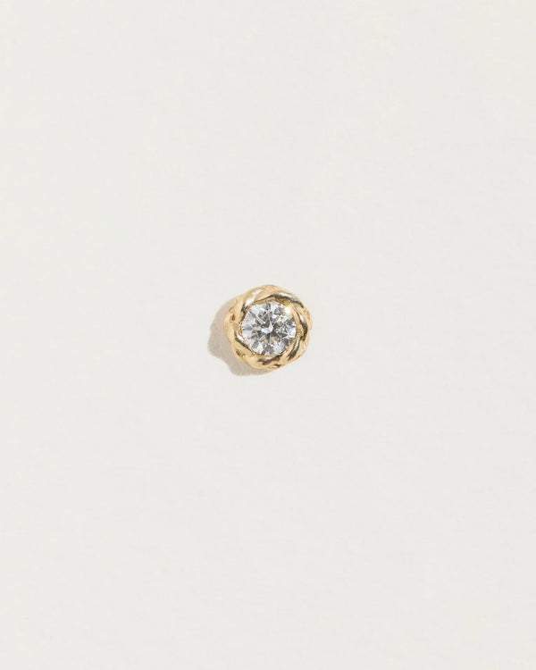 Braided Stud by Pamela Love – Piercing in #product_material# (#product_color#). 