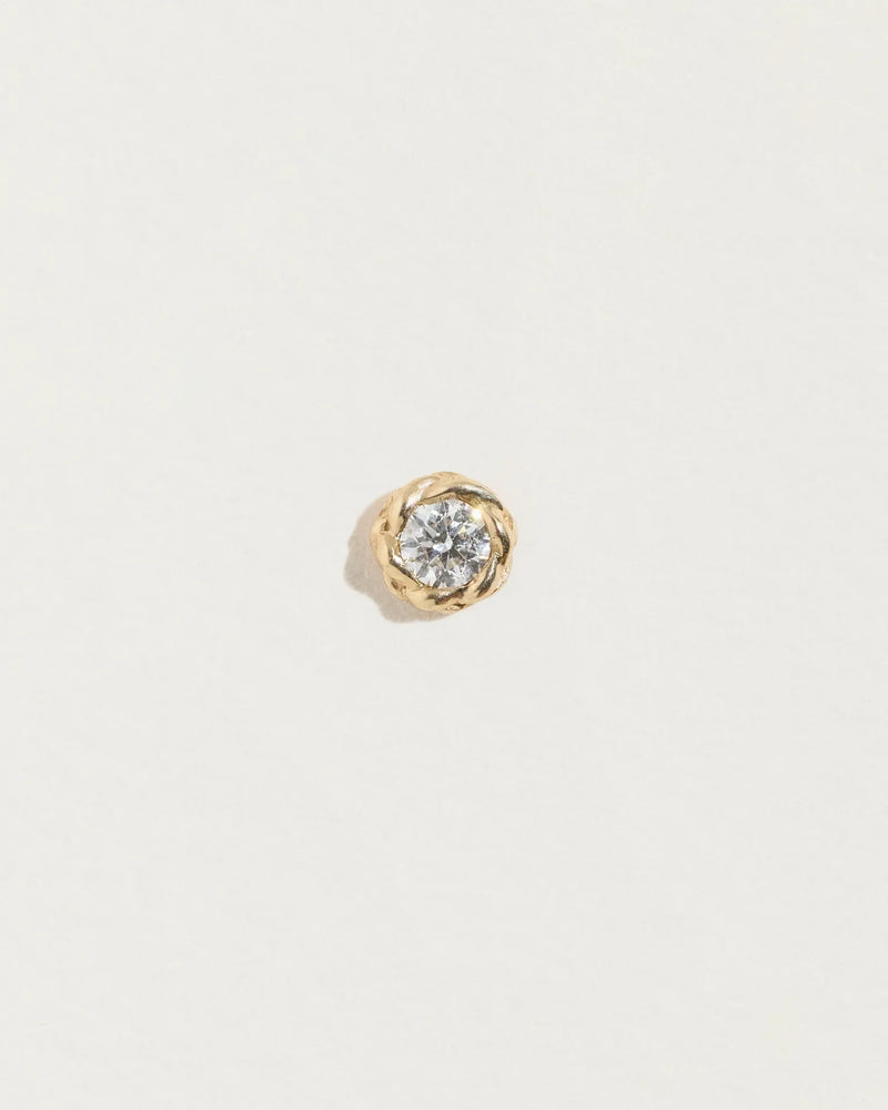 Braided Stud by Pamela Love – Piercing in #product_material# (#product_color#). 