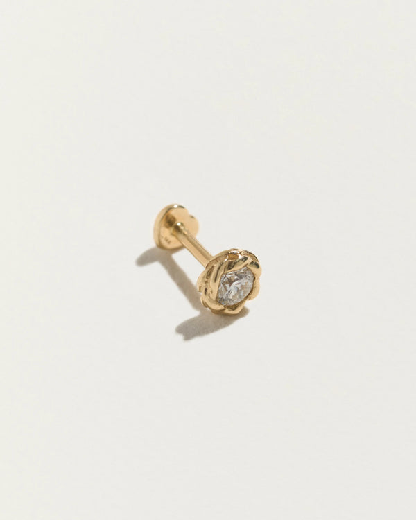 Braided Stud by Pamela Love – Piercing in #product_material# (#product_color#). 