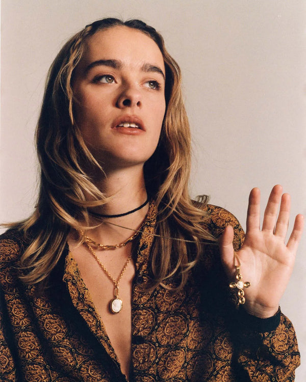 Lina Necklace by Pamela Love – Necklaces in #product_material# (#product_color#). 