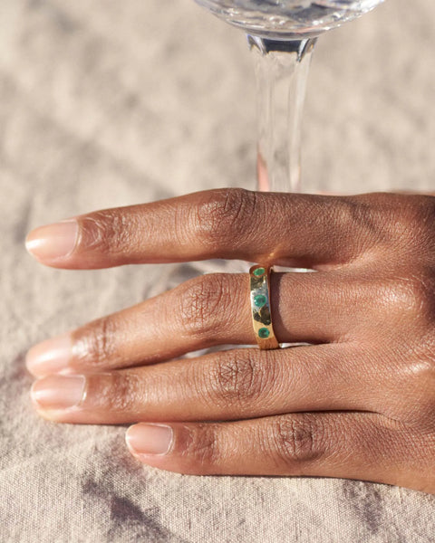 Caerus I Emerald by Pamela Love – Ceremonial in #product_material# (#product_color#). 