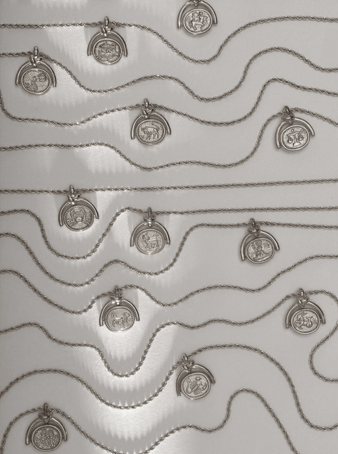 Capricorn Spinner Pendant by Pamela Love – Necklaces in #product_material# (#product_color#). capricorn-spinner-pendant-copy