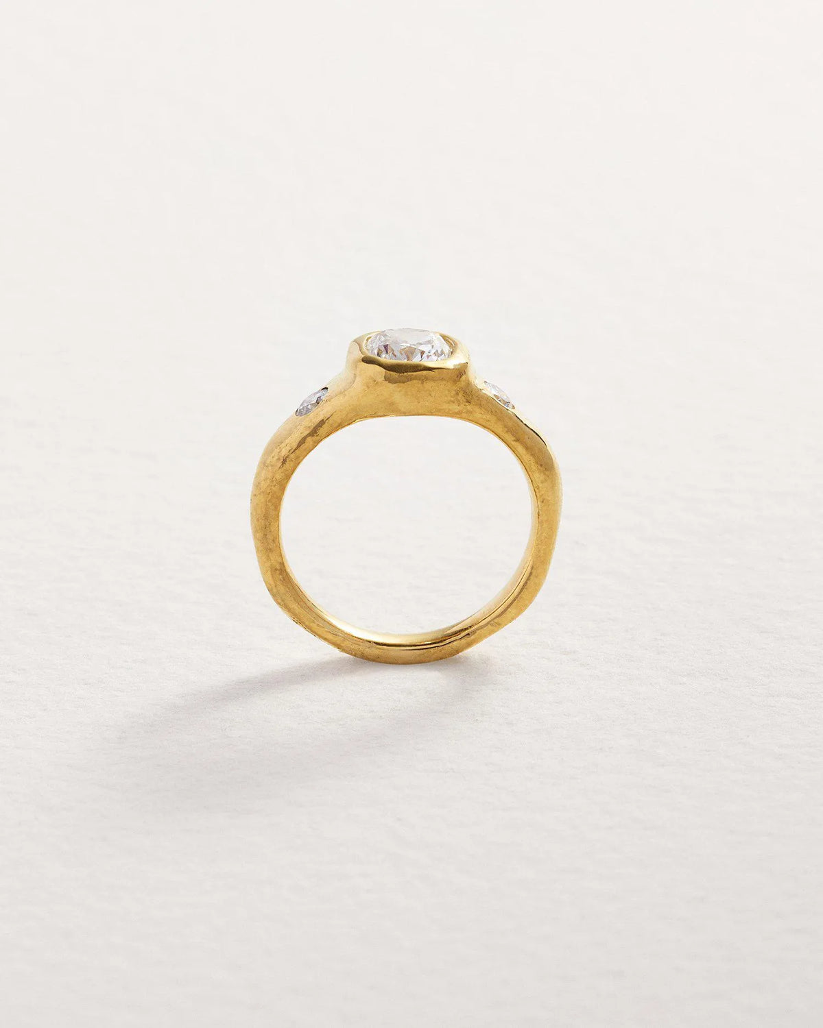 Ceremonial Ring IV - Diamond Wedding Ring - Pamela Love