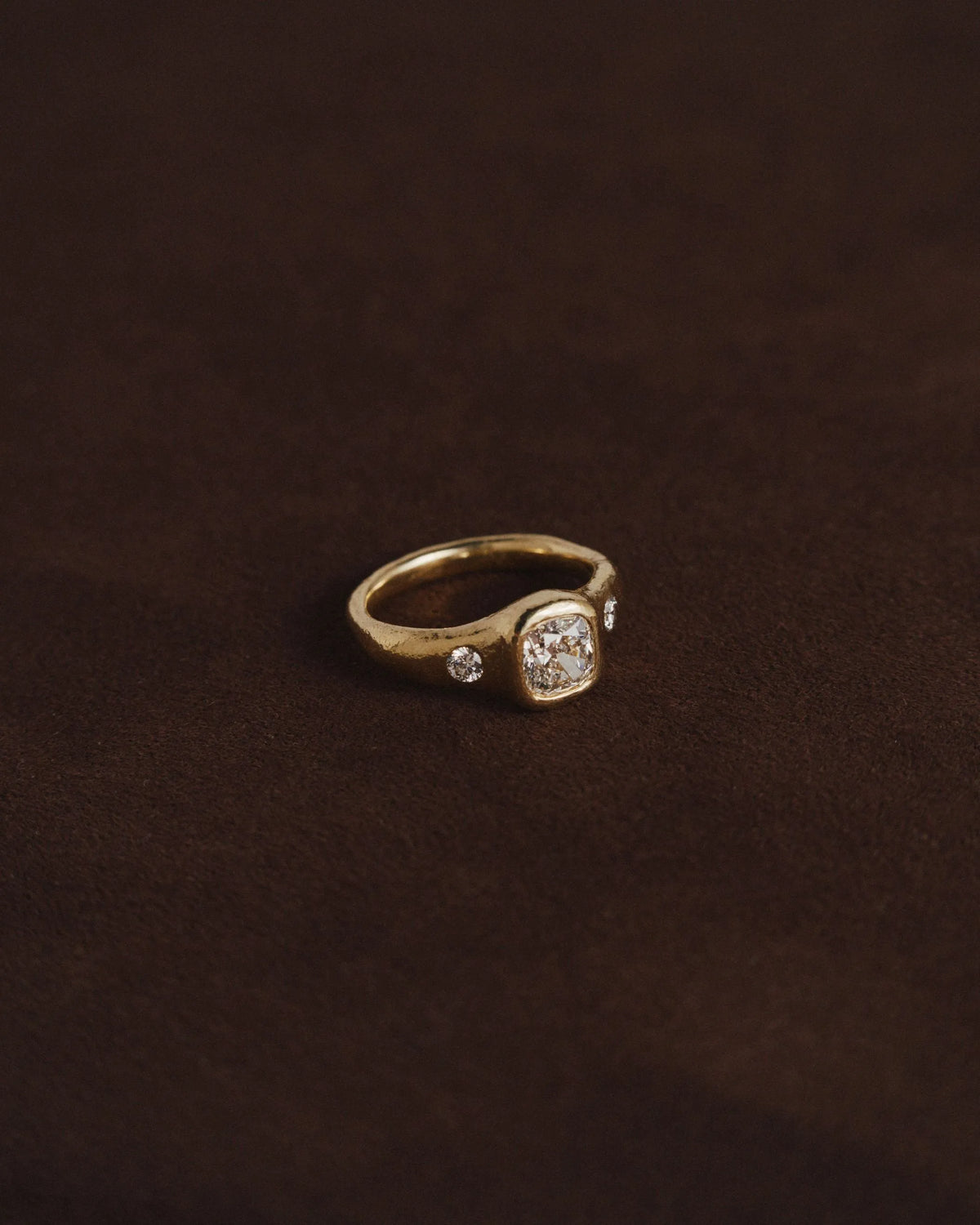 Ceremonial Ring IV - Diamond Wedding Ring - Pamela Love