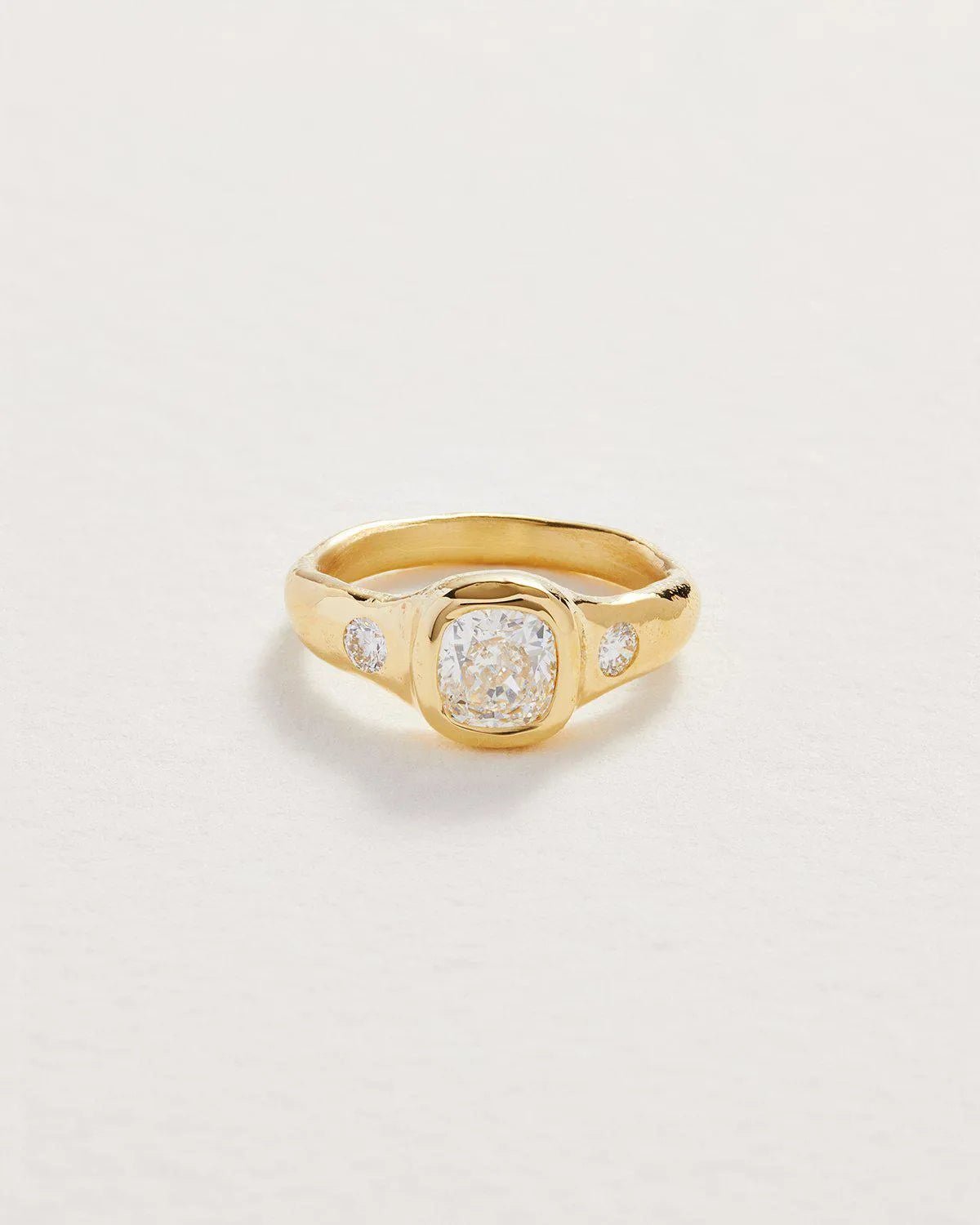 Ceremonial Ring IV - Diamond Wedding Ring - Pamela Love
