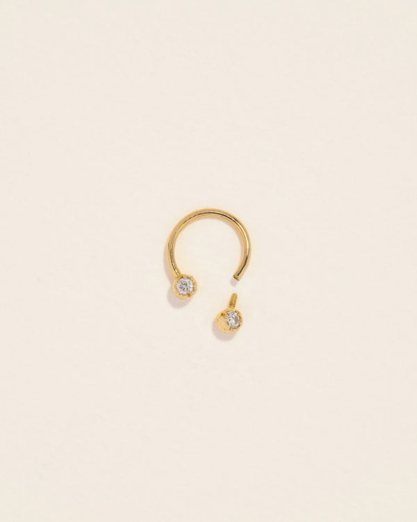 Circular Barbell by Pamela Love – Piercing in #product_material# (#product_color#). 