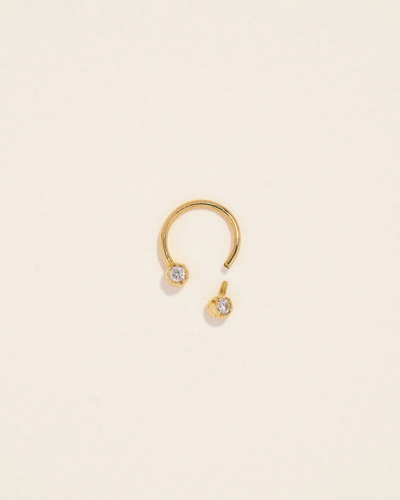 Circular Barbell by Pamela Love – Piercing in #product_material# (#product_color#). 